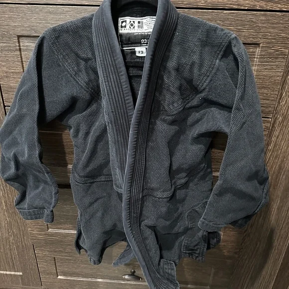 Standard Issue Midnight Black Martial Arts Gi - Picture 1 of 6